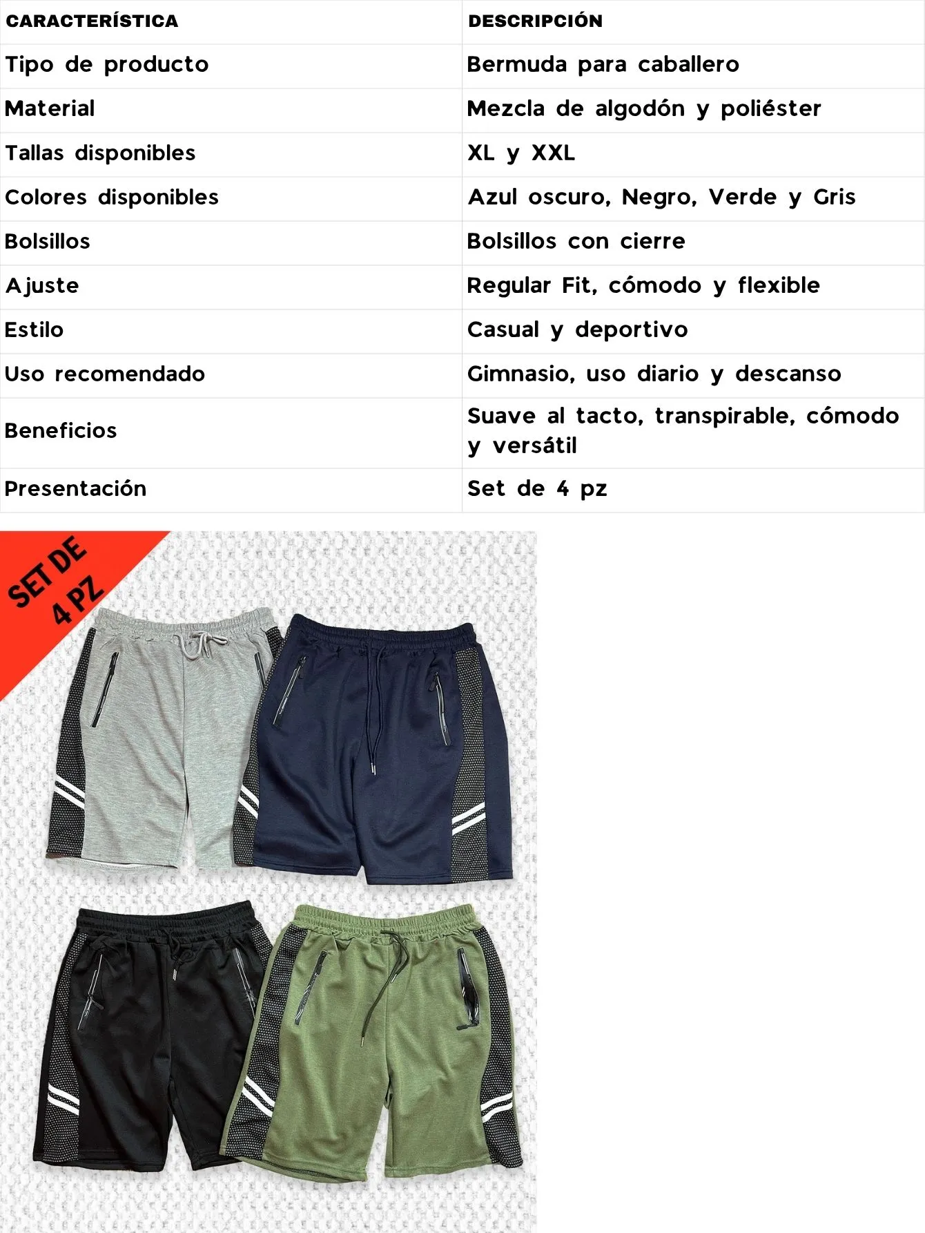 BXH110 SET DE 4 PZ 2297